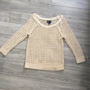 AEO Crochet Sweater